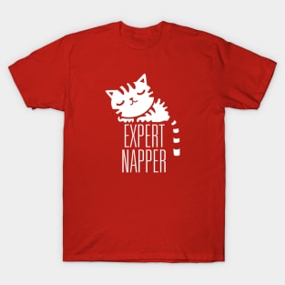 Expert Napper Kitty Cat T-Shirt